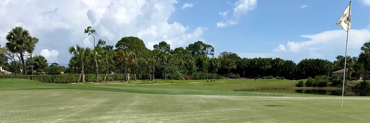 aerification on a golf course